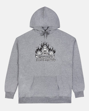 Thrasher Who Cares by Neckface Hoodie