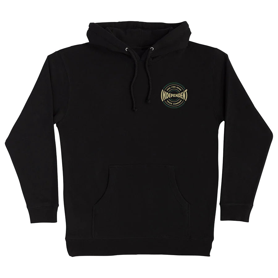 INDEPENDENT SFG Concealed Pullover Hoodie Black M